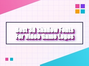 Top Shadow Fonts for Bold Game Logos